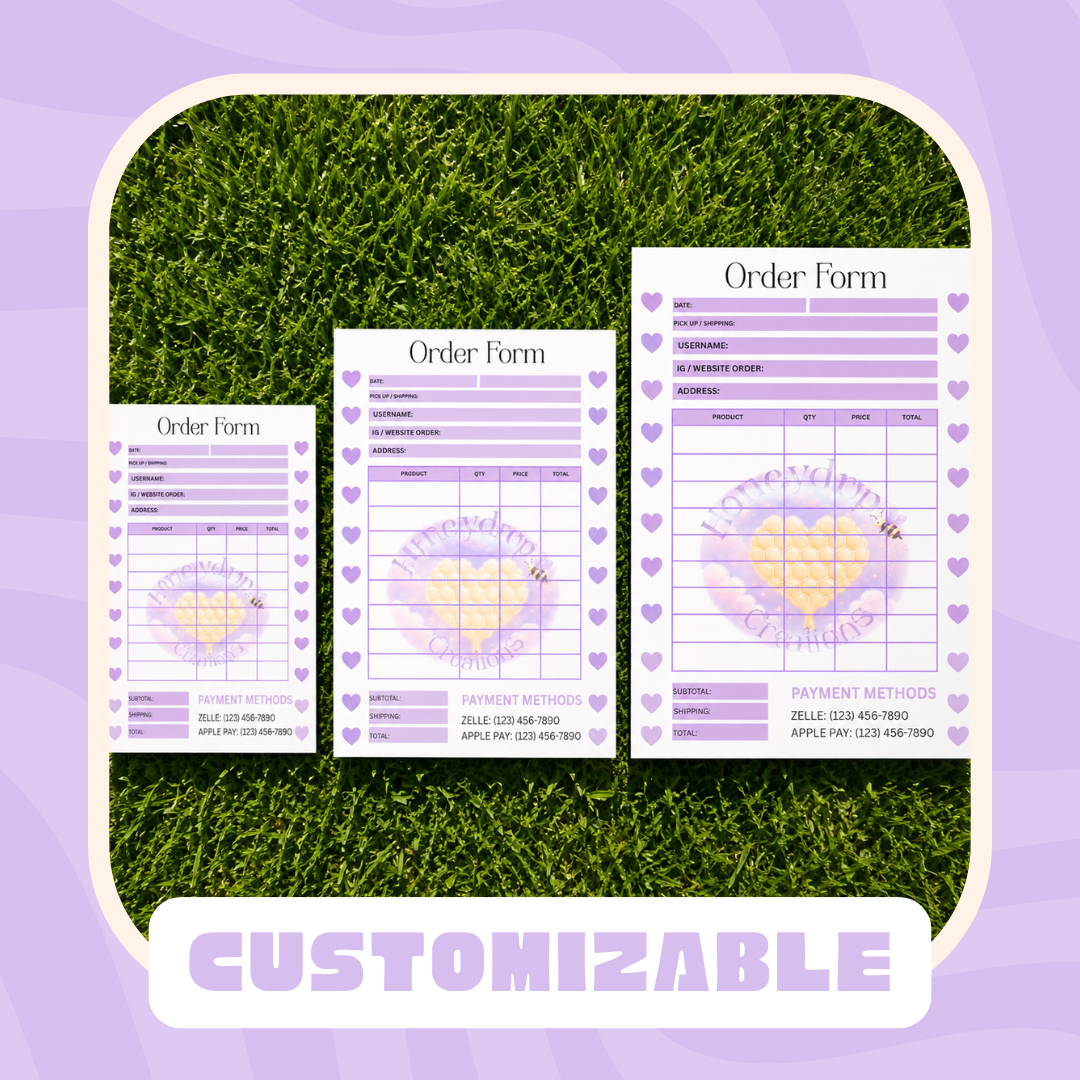 Customizable Goods