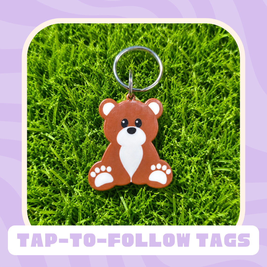 Tap-To-Follow Keychains