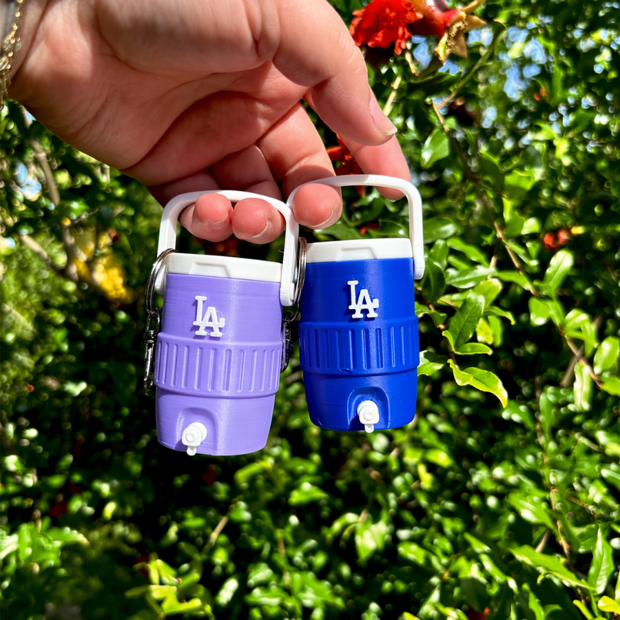 LA Inspired Mini Water Cooler Keychain