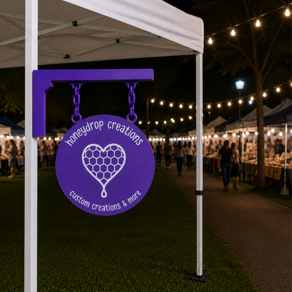 Magnetic Canopy Vendor Sign
