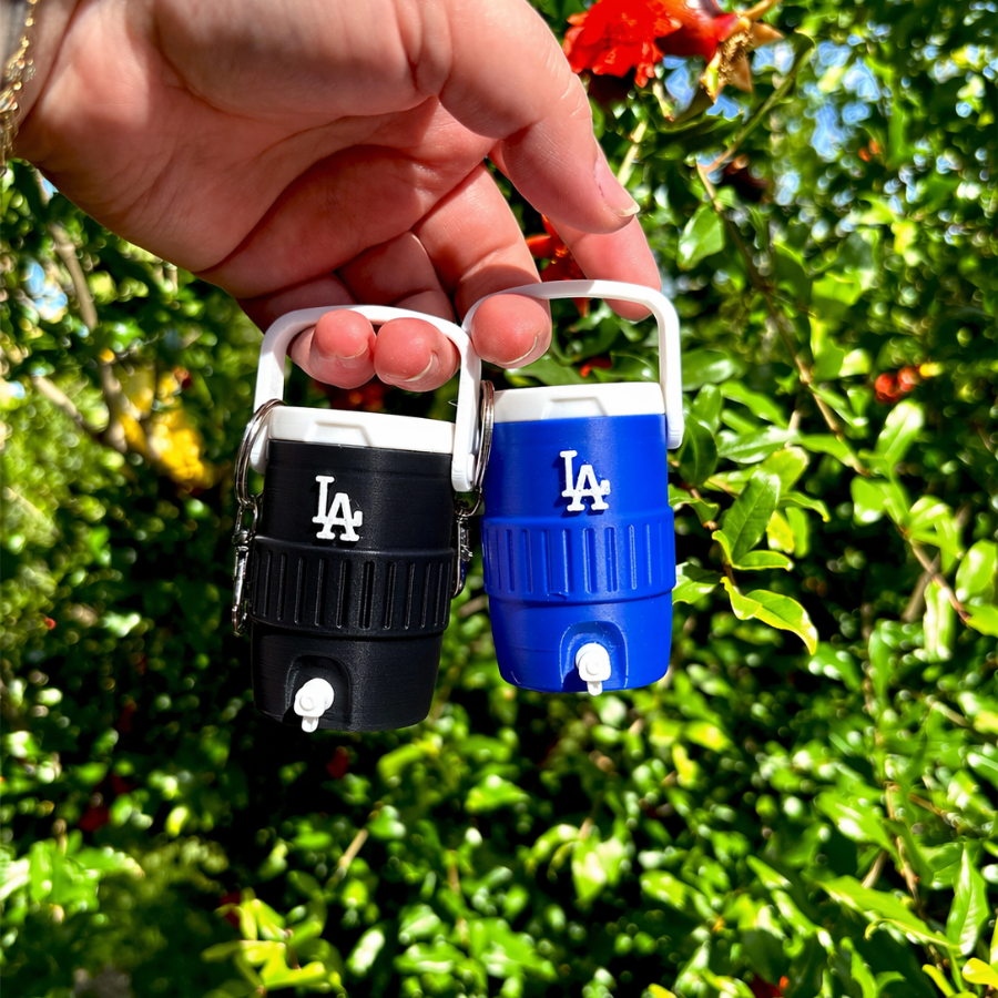 LA Inspired Mini Water Cooler Keychain