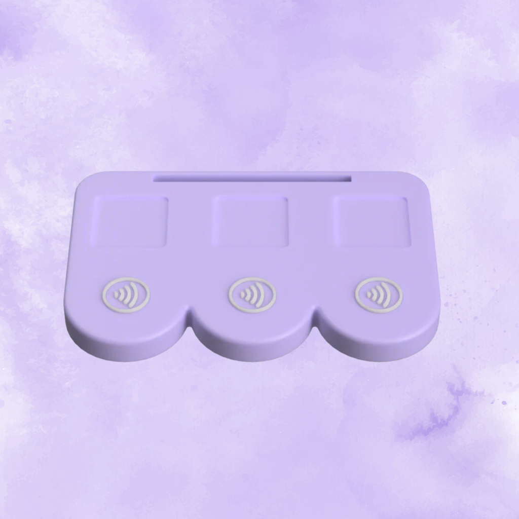 Interchangeable Tap-to-Pay NFC Stand Base