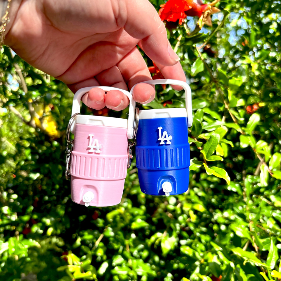 LA Inspired Mini Water Cooler Keychain