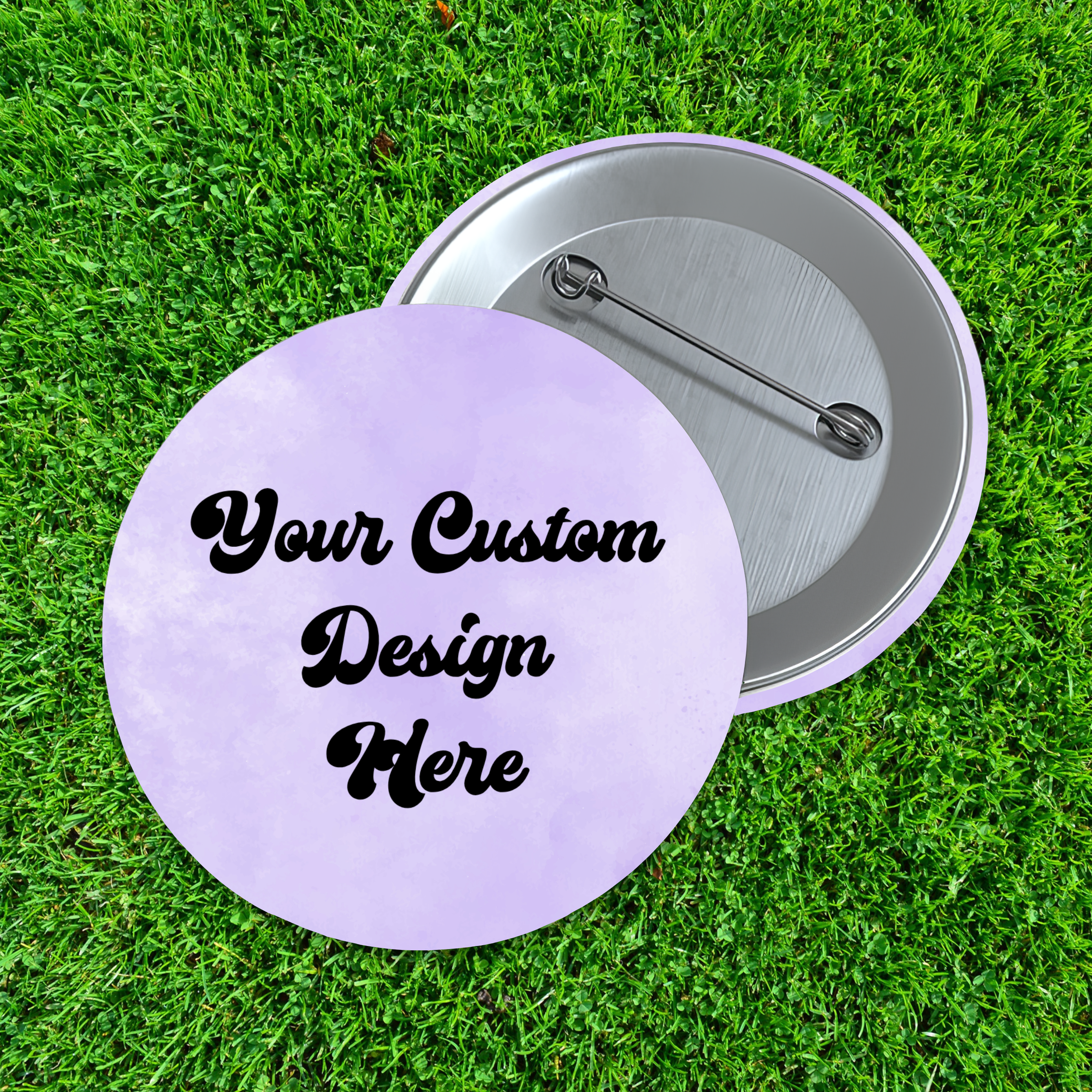 Custom 2” Round Pinback Buttons