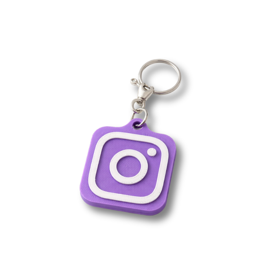 Instagram Logo NFC Keychain